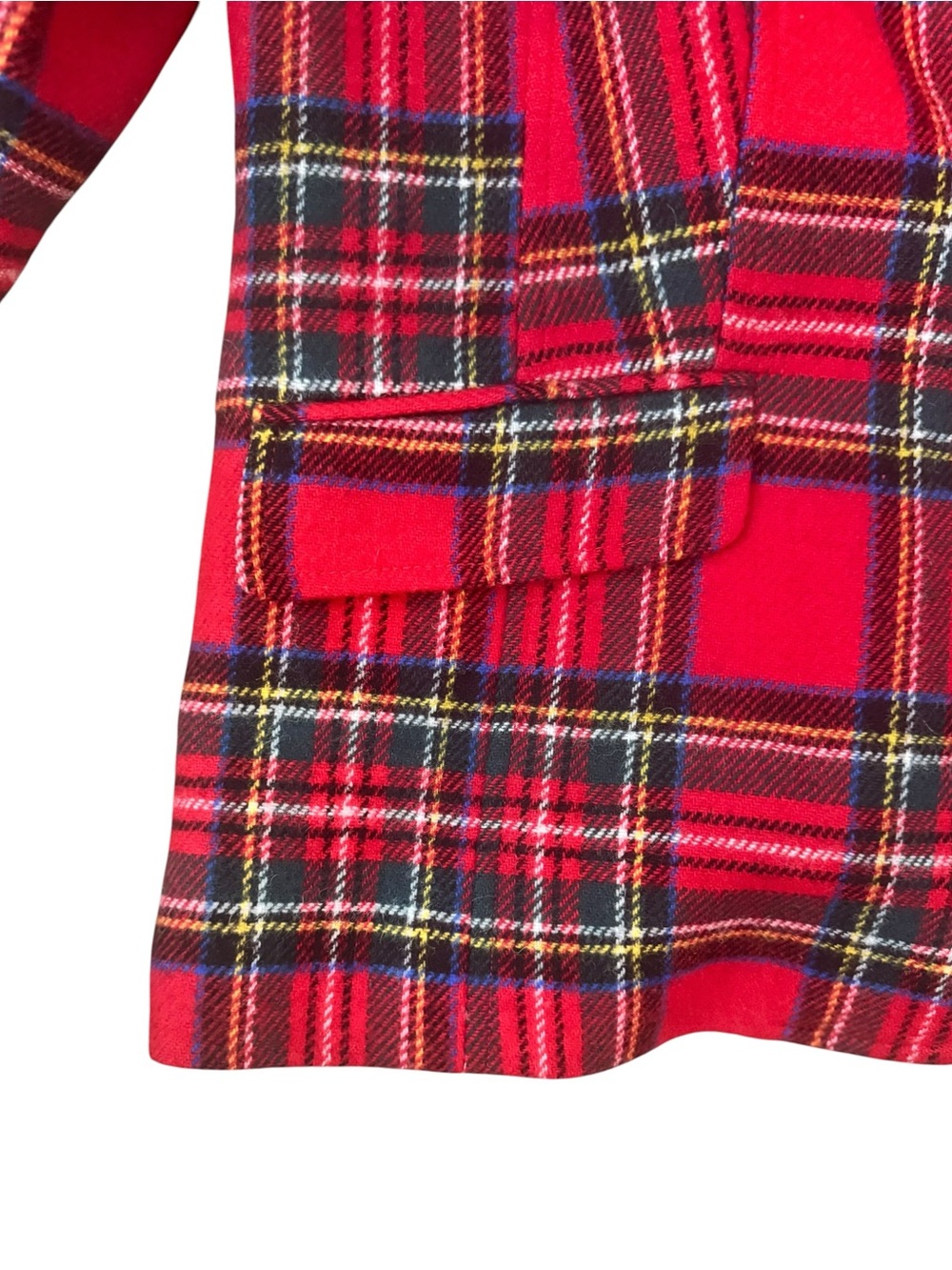 Talbots SHETLAND Wool-blend Plaid Blazer - Picture 6 of 15